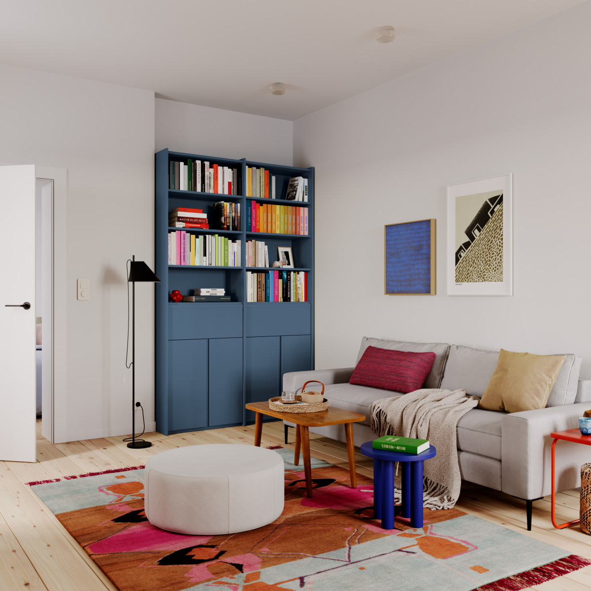 Tylko 02_living_room_bookcase_basic_grey v3 denim